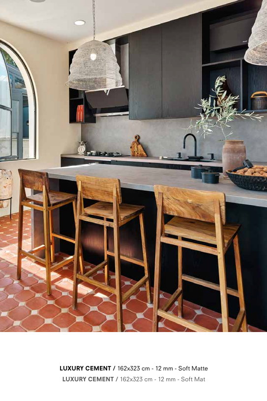 T-One serisinden LUXURY CEMENT pano görünümü